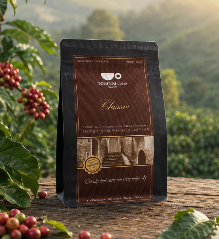Cà phê hạt rang - Classic 250 g